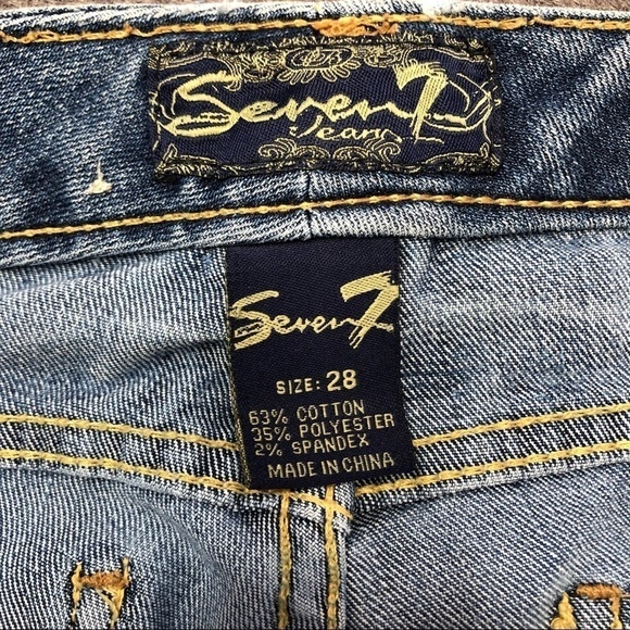 Seven Jeans Flare light-medium rinse size 28 - Picture 5 of 7